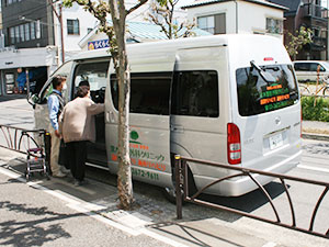 黒木整形外科内科クリニックの送迎サービス